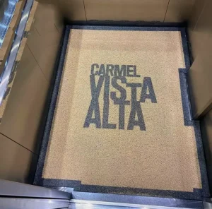 Tapetes personalizados para elevador - Capachos Forte SP