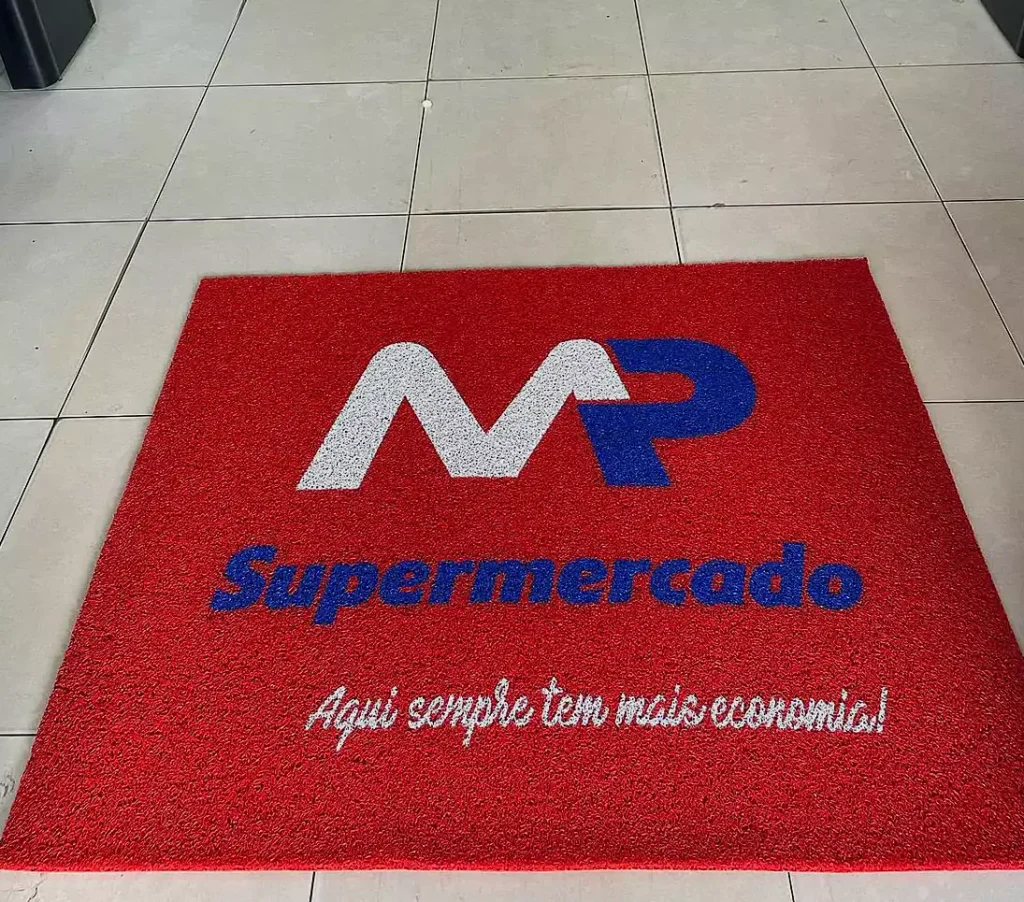 Tapetes personalizados para supermercados