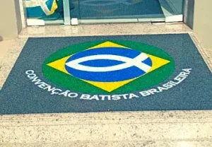 Tapetes personalizados para igrejas e templos - Capachos Forte SP