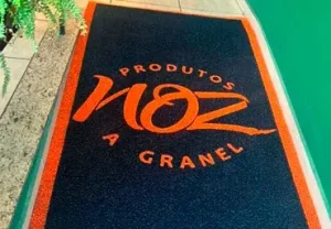 Tapetes personalizados para restaurantes e padarias - Capachos Forte