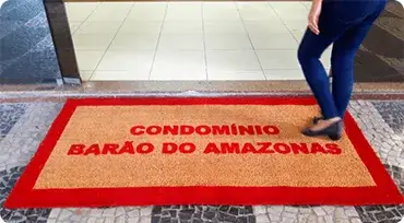 Capachos de fibra de coco em São Paulo - Capachos Forte SP