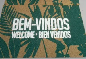 Capachos de Fibra de Coco - Capachos Forte SP - Personalize o seu