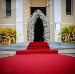 Passadeiras Vermelhas para eventos de gala e casamentos - Todos os tamanhos - Capachos Forte SP