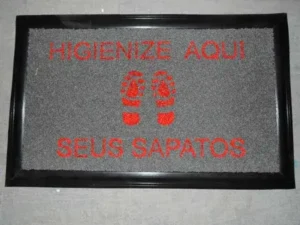 Tapete Desinfetante, Sanitizante Pedilúvio - Capachos Forte